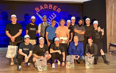 Una fiesta televisiva en el Reality de Barberos