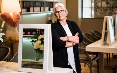 On line la preferencia de formación de los peluqueros