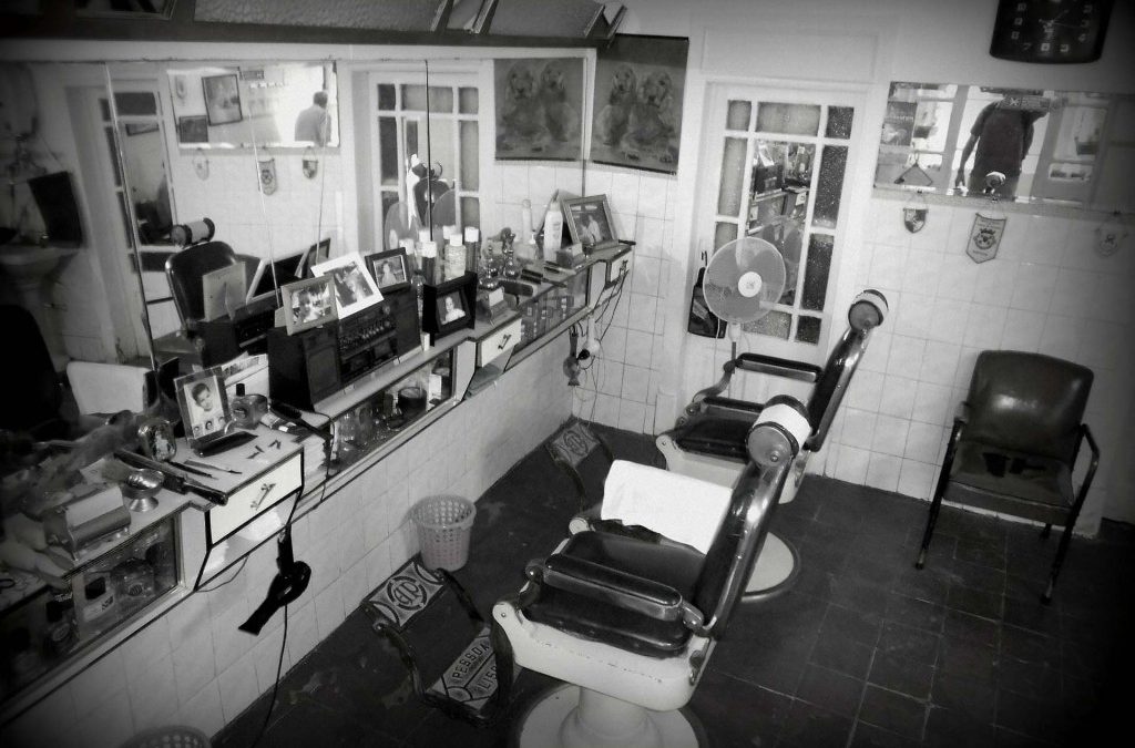 La vieja escuela de peluquería en extinción